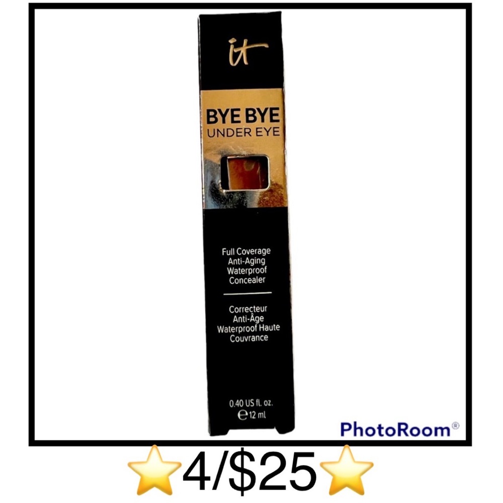 it cosmetics BYE BYE UNDER EYE full coverage concealer in deep mocha